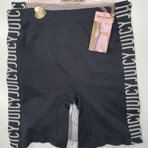 Juicy Couture 2 Pack Seamless Shaping Biker Shorts Sz XL